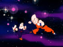 L'entraînement virtuel de Gohan et Krilin 579